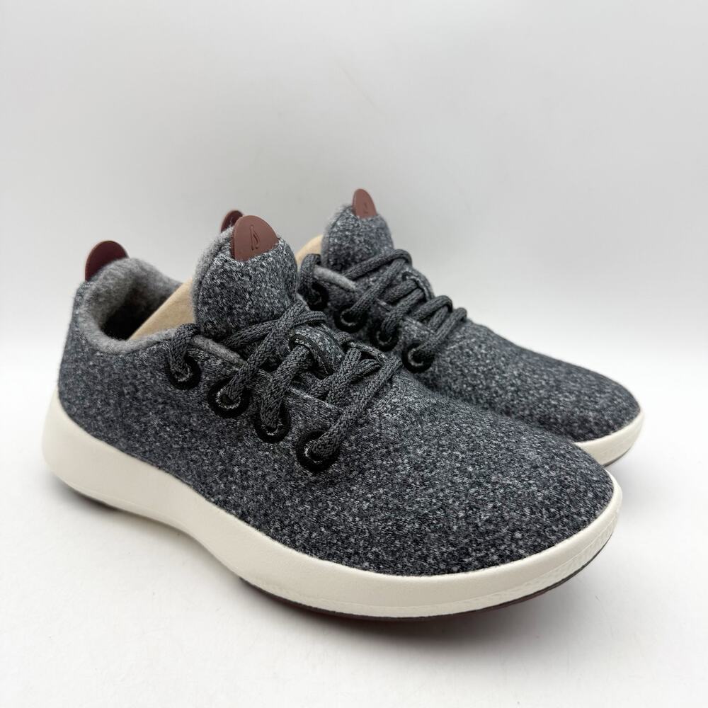AllBirds Womens Wool Runner Mizzle Casual Sneakers US 5 Grey Water Repellent NIB - Picture 4 of 11